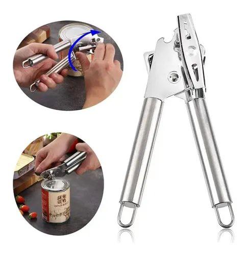 Abridor de latas manual de inox