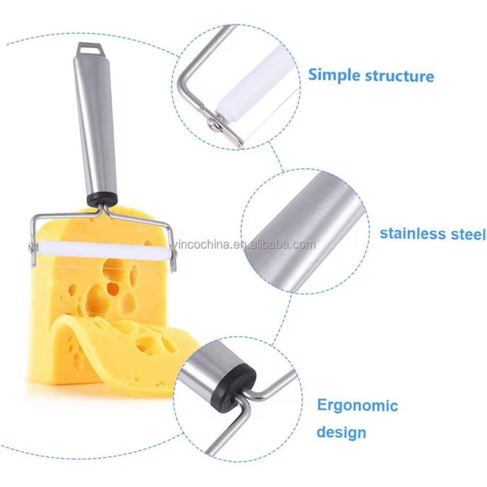 Cortador e Fatiador de Queijo Inox